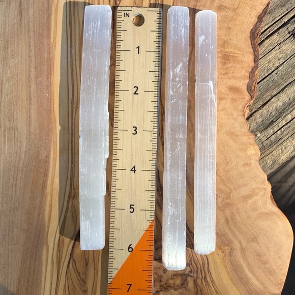 🔥 SALE Natural Selenite Crystal Sticks Bundle 3🔥 - Picture 5 of 5